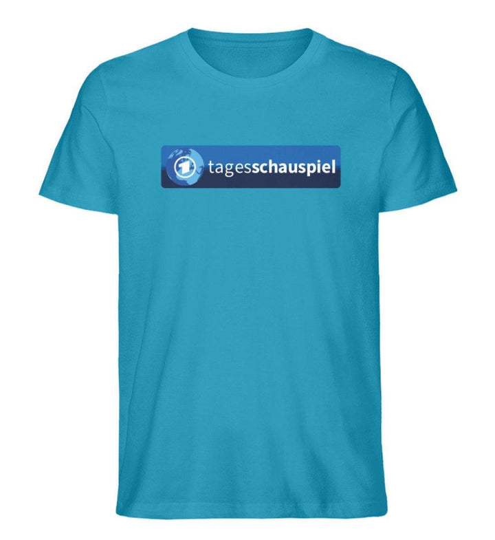 ADBUSTING & GUERILLA ORGANIC SHIRT BUBEN • TAGESSCHAUSPIEL LOGO-HARLEKINSHOP