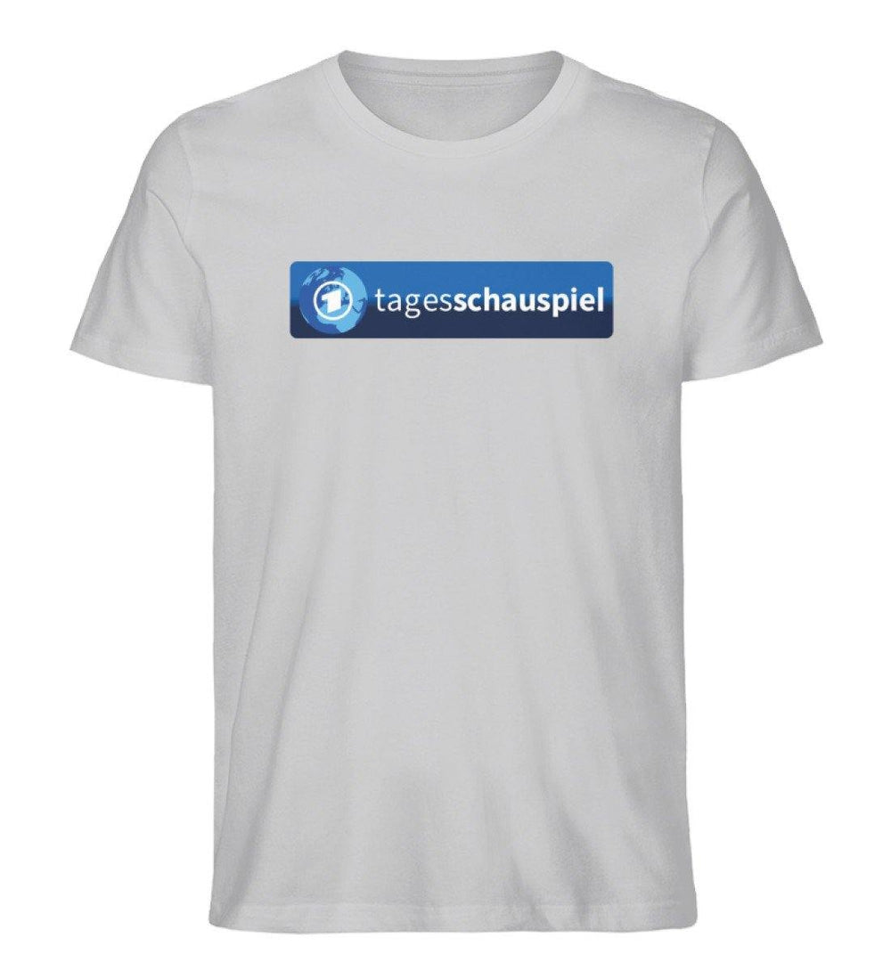 ADBUSTING & GUERILLA ORGANIC SHIRT BUBEN • TAGESSCHAUSPIEL LOGO-HARLEKINSHOP