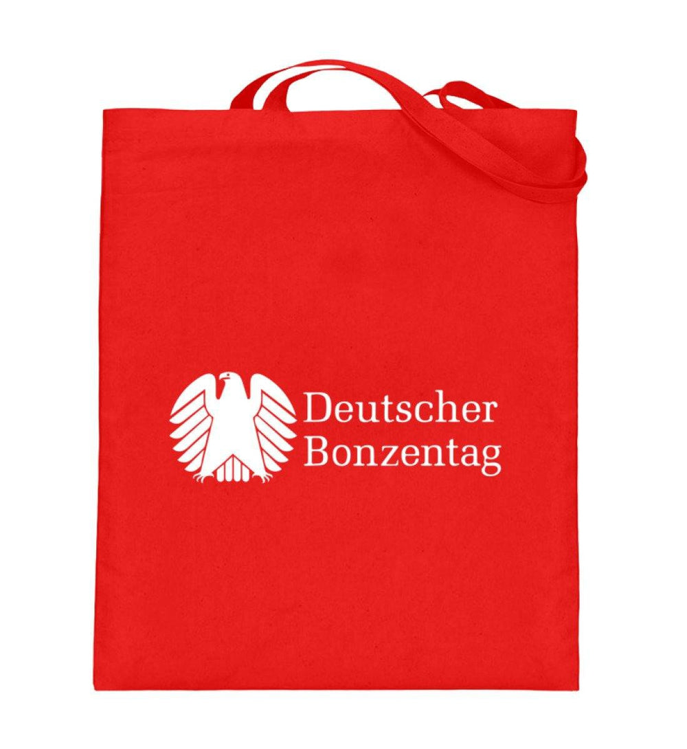 ADBUSTING & GUERILLA STOFFTASCHE • DEUTSCHER BONZENTAG - DUNKEL-HARLEKINSHOP