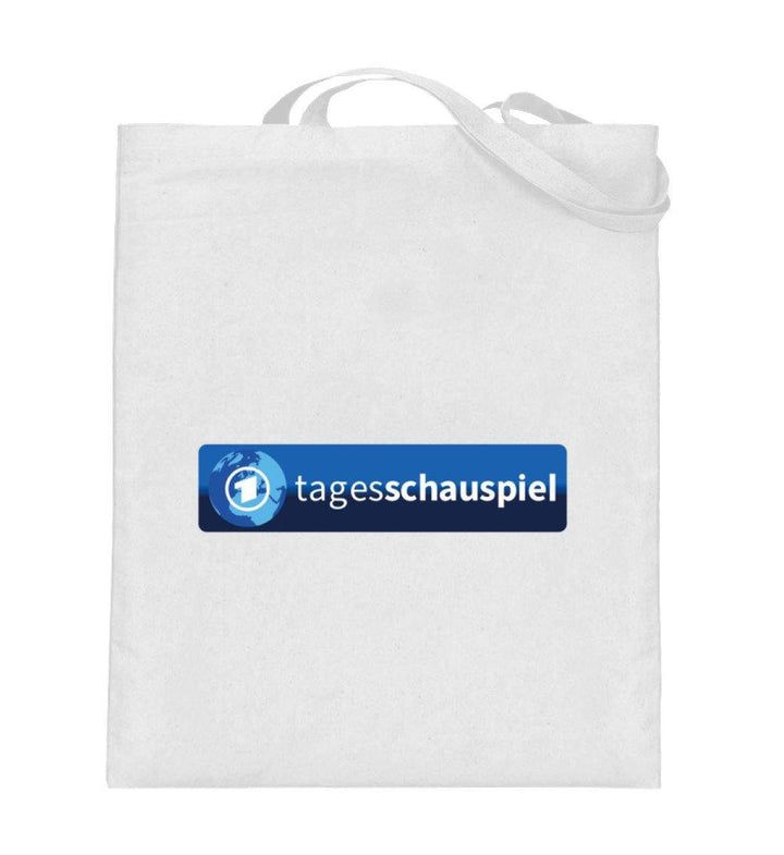 ADBUSTING & GUERILLA STOFFTASCHE • TAGESSCHAUSPIEL LOGO-HARLEKINSHOP