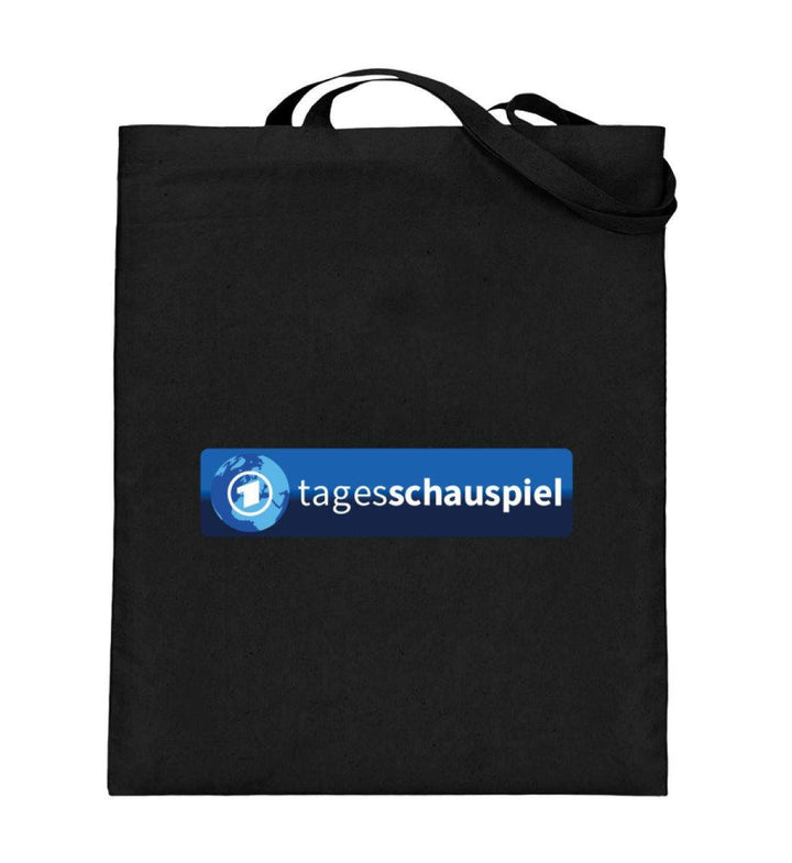 ADBUSTING & GUERILLA STOFFTASCHE • TAGESSCHAUSPIEL LOGO-HARLEKINSHOP