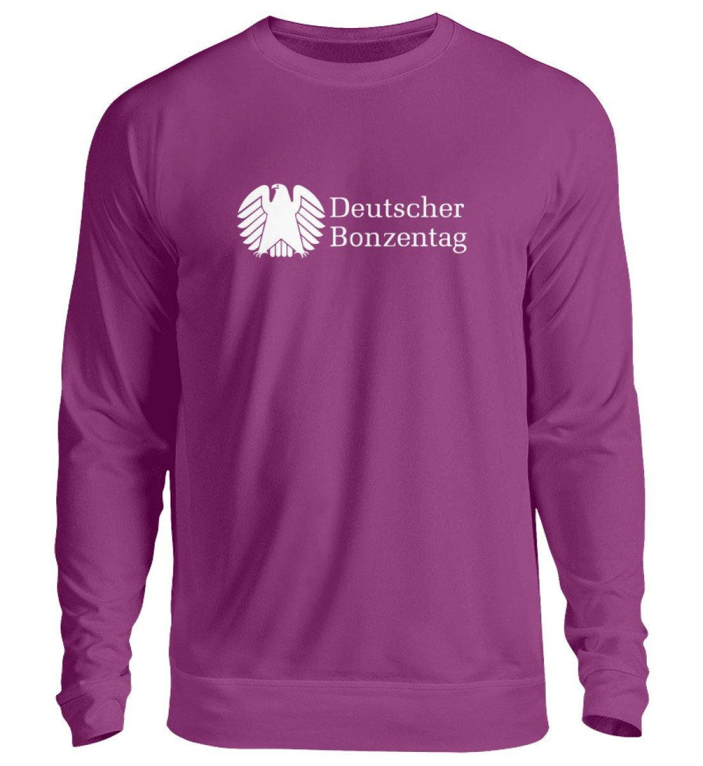 ADBUSTING & GUERILLA SWEATER BUBEN • DEUTSCHER BONZENTAG - DUNKEL-HARLEKINSHOP