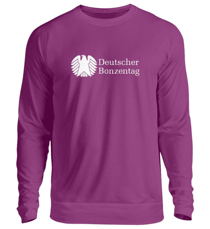 ADBUSTING & GUERILLA SWEATER BUBEN • DEUTSCHER BONZENTAG - DUNKEL-HARLEKINSHOP