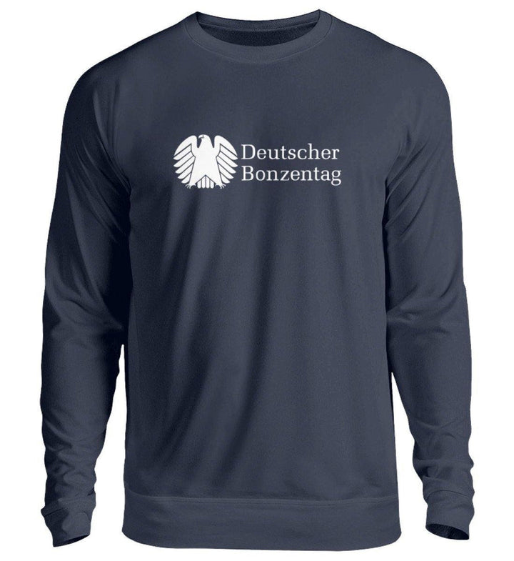 ADBUSTING & GUERILLA SWEATER BUBEN • DEUTSCHER BONZENTAG - DUNKEL-HARLEKINSHOP