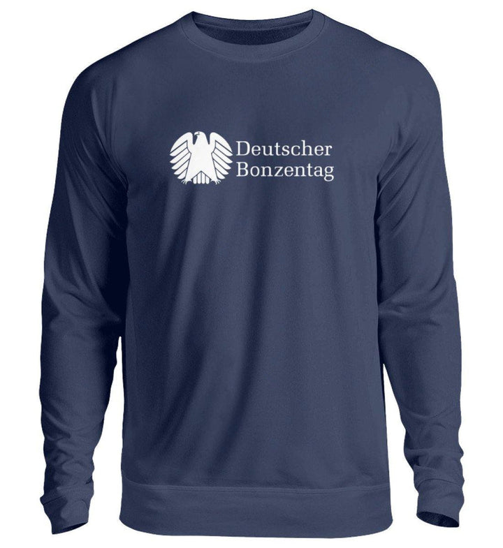 ADBUSTING & GUERILLA SWEATER BUBEN • DEUTSCHER BONZENTAG - DUNKEL-HARLEKINSHOP