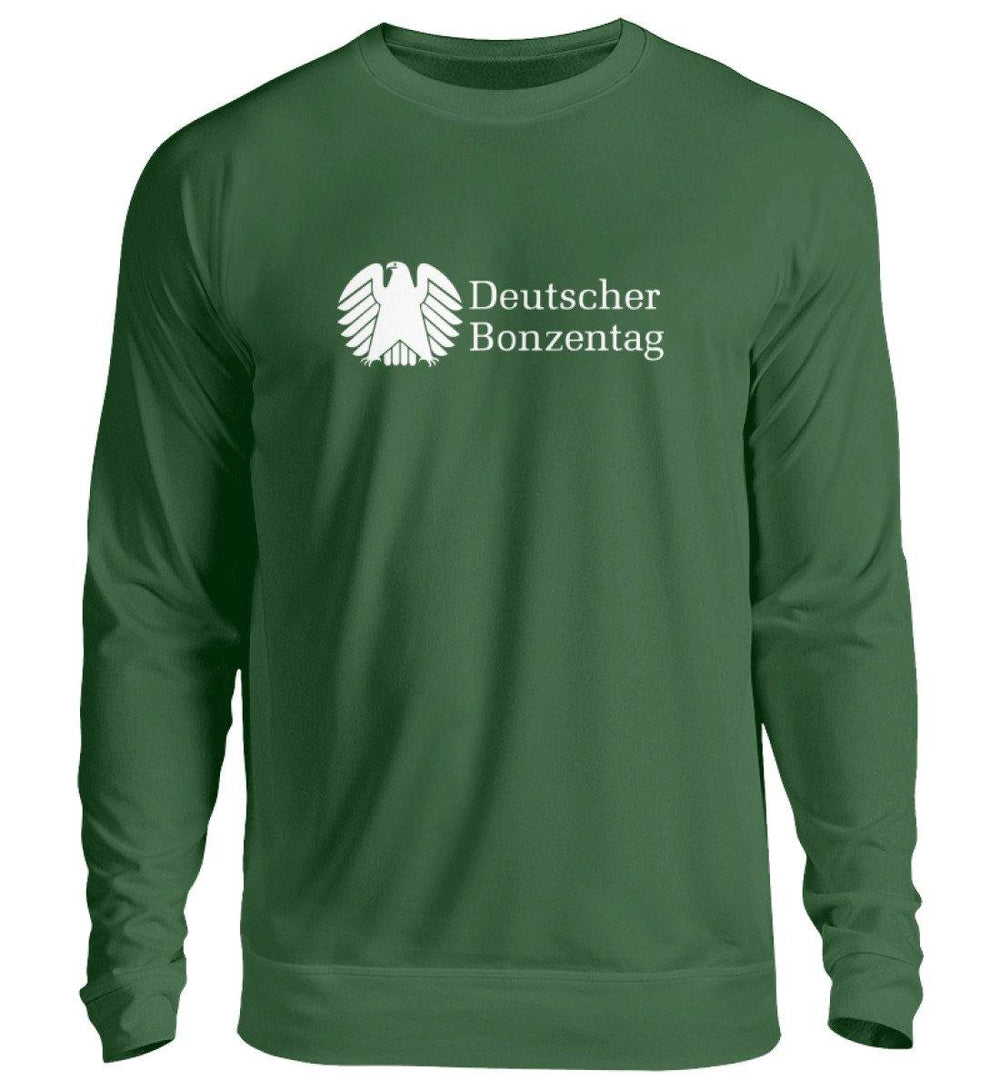 ADBUSTING & GUERILLA SWEATER BUBEN • DEUTSCHER BONZENTAG - DUNKEL-HARLEKINSHOP