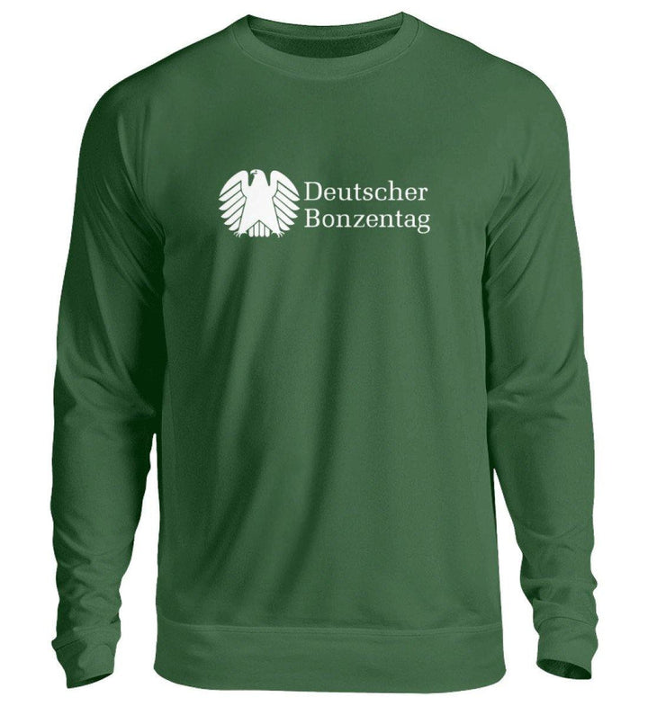 ADBUSTING & GUERILLA SWEATER BUBEN • DEUTSCHER BONZENTAG - DUNKEL-HARLEKINSHOP