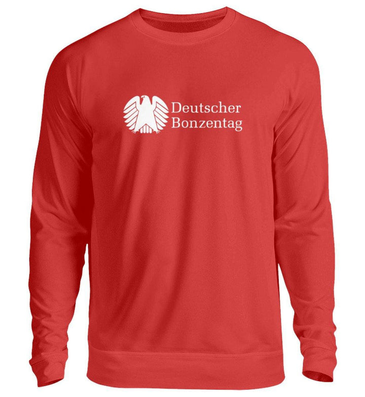 ADBUSTING & GUERILLA SWEATER BUBEN • DEUTSCHER BONZENTAG - DUNKEL-HARLEKINSHOP