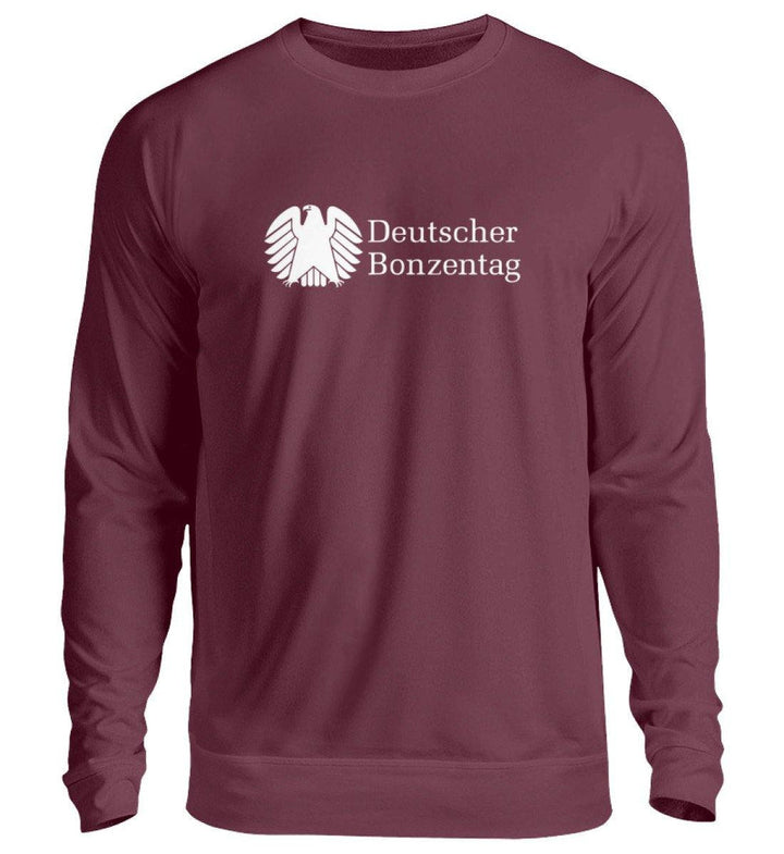 ADBUSTING & GUERILLA SWEATER BUBEN • DEUTSCHER BONZENTAG - DUNKEL-HARLEKINSHOP