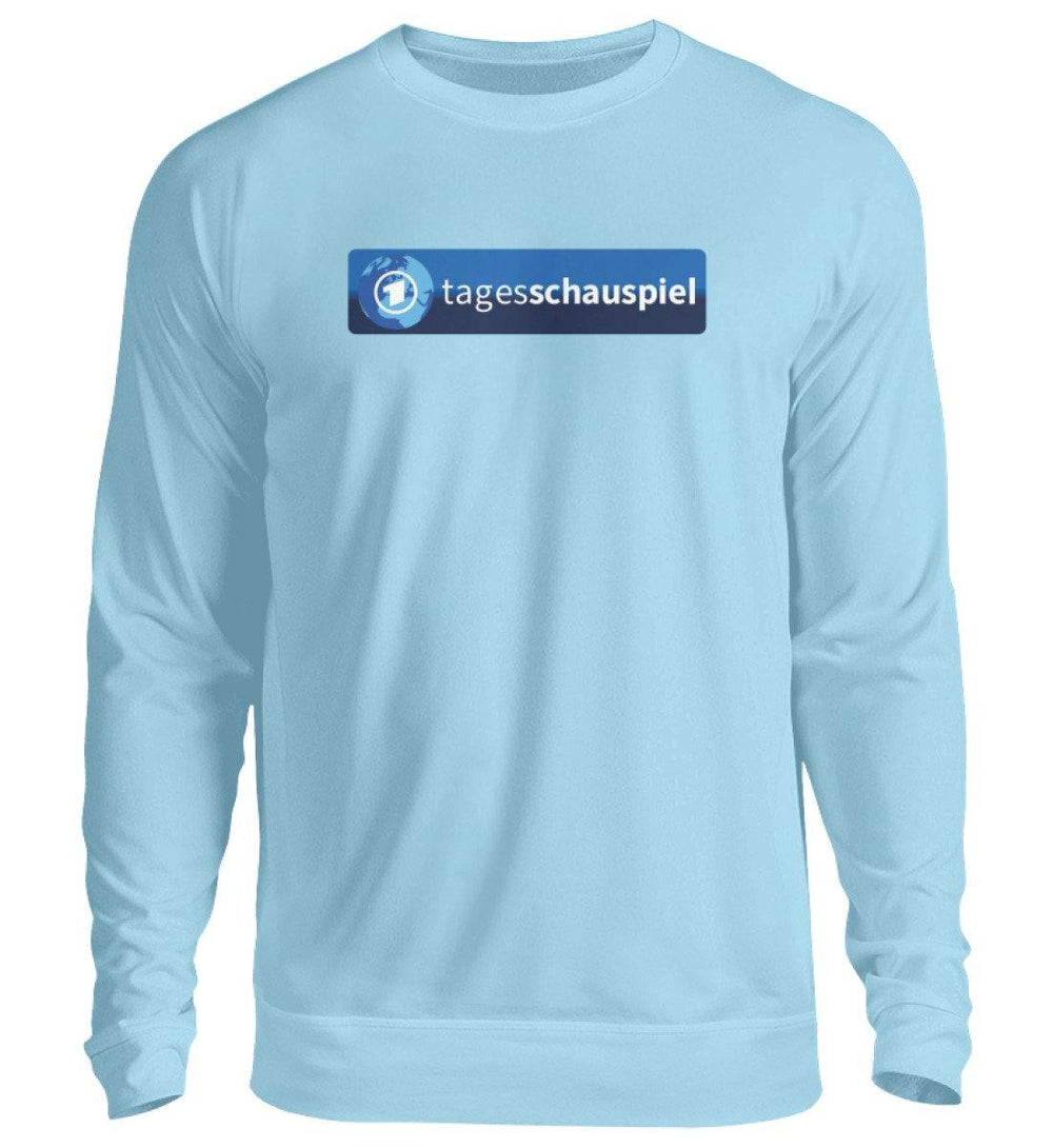 ADBUSTING & GUERILLA SWEATER BUBEN • TAGESSCHAUSPIEL LOGO-HARLEKINSHOP