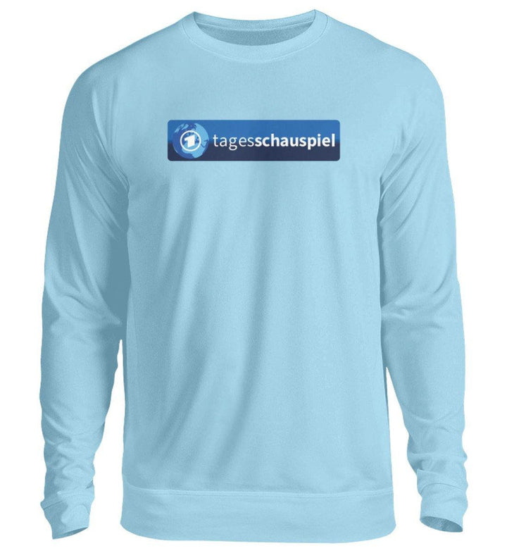 ADBUSTING & GUERILLA SWEATER BUBEN • TAGESSCHAUSPIEL LOGO-HARLEKINSHOP