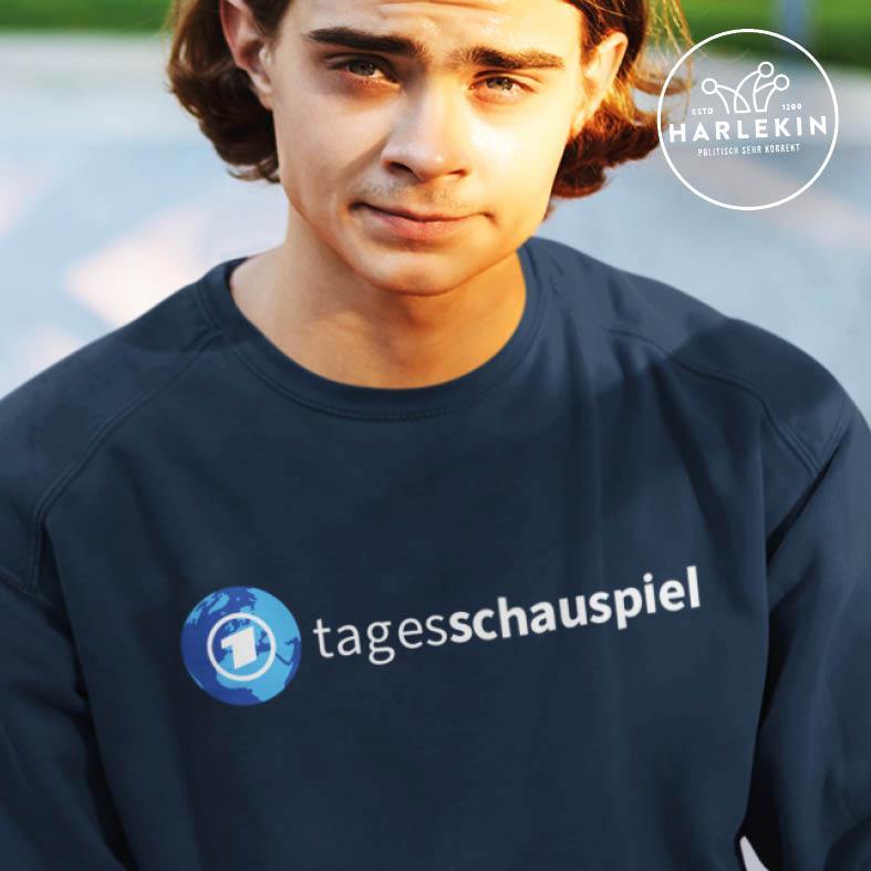 ADBUSTING & GUERILLA SWEATER BUBEN • TAGESSCHAUSPIEL-HARLEKINSHOP
