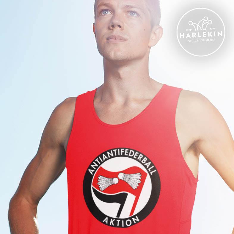 ADBUSTING & GUERILLA TANK TOP BUBEN • ANTIANTIFEDERBALL-AKTION-HARLEKINSHOP