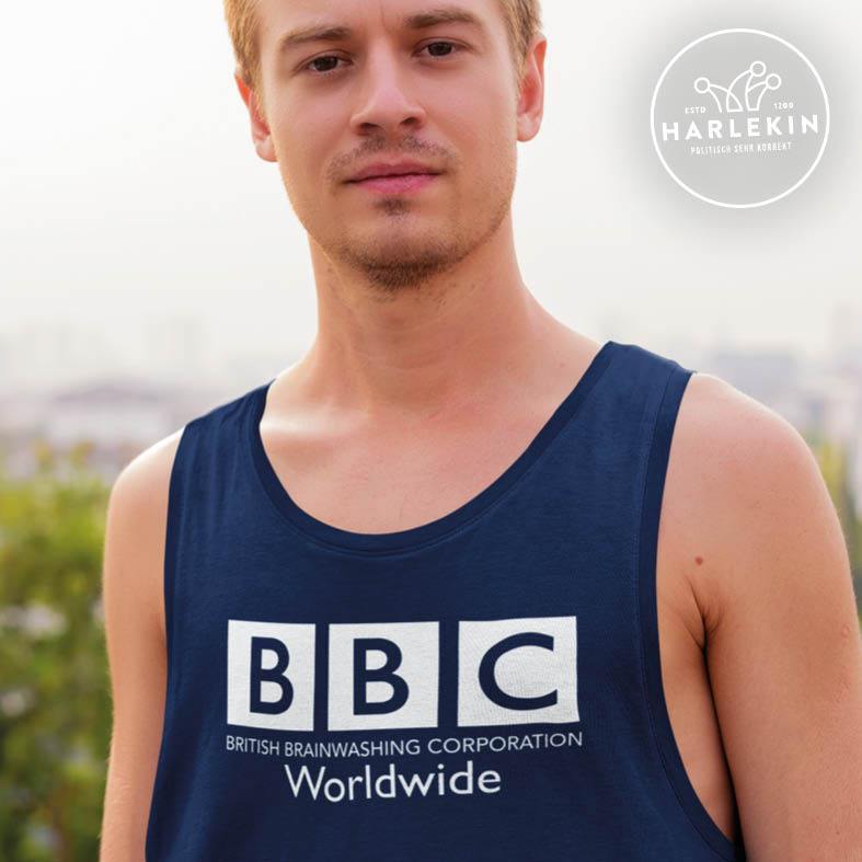 ADBUSTING & GUERILLA TANK TOP BUBEN • BBC BRAINFUCK-HARLEKINSHOP