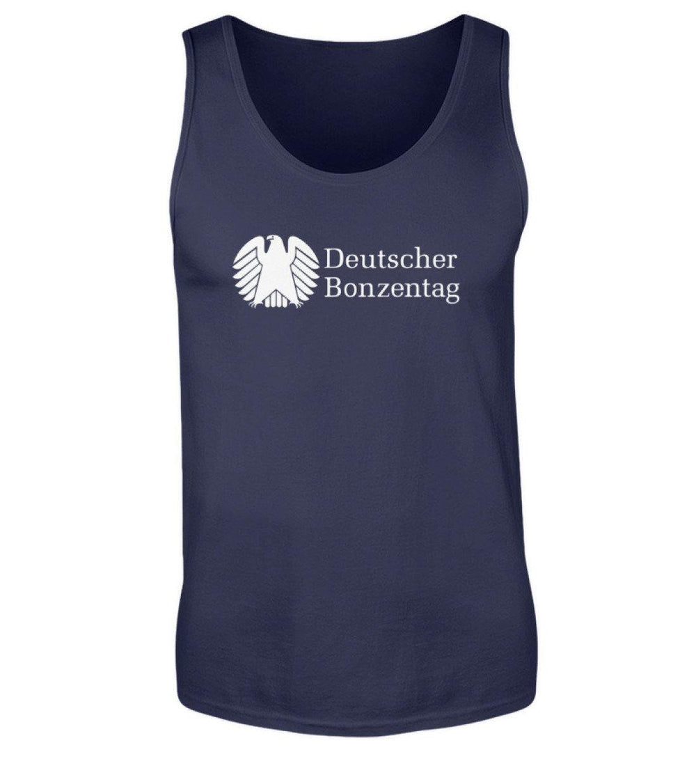 ADBUSTING & GUERILLA TANK TOP BUBEN • DEUTSCHER BONZENTAG - DUNKEL-HARLEKINSHOP