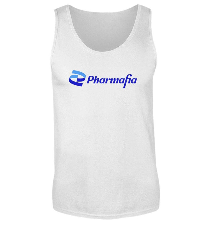 ADBUSTING & GUERILLA TANK TOP BUBEN • PFIZER PHARMAFIA-HARLEKINSHOP