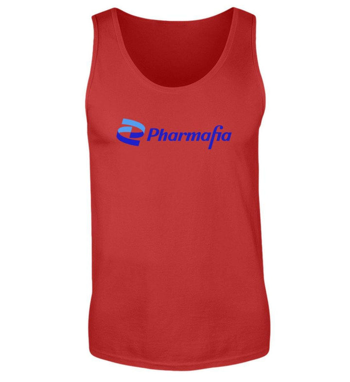 ADBUSTING & GUERILLA TANK TOP BUBEN • PFIZER PHARMAFIA-HARLEKINSHOP