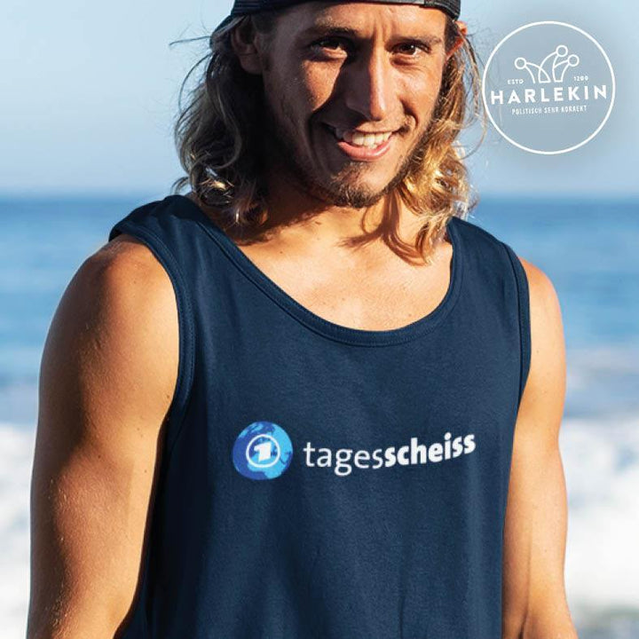 ADBUSTING & GUERILLA TANK TOP BUBEN • TAGESSCHEISS-HARLEKINSHOP