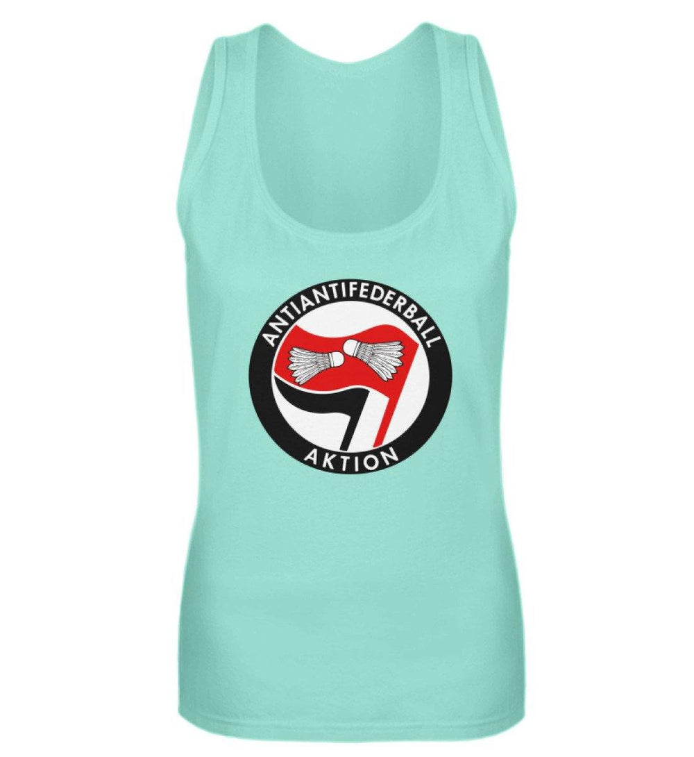 ADBUSTING & GUERILLA TANK TOP MÄDELS • ANTIANTIFEDERBALL-AKTION-HARLEKINSHOP