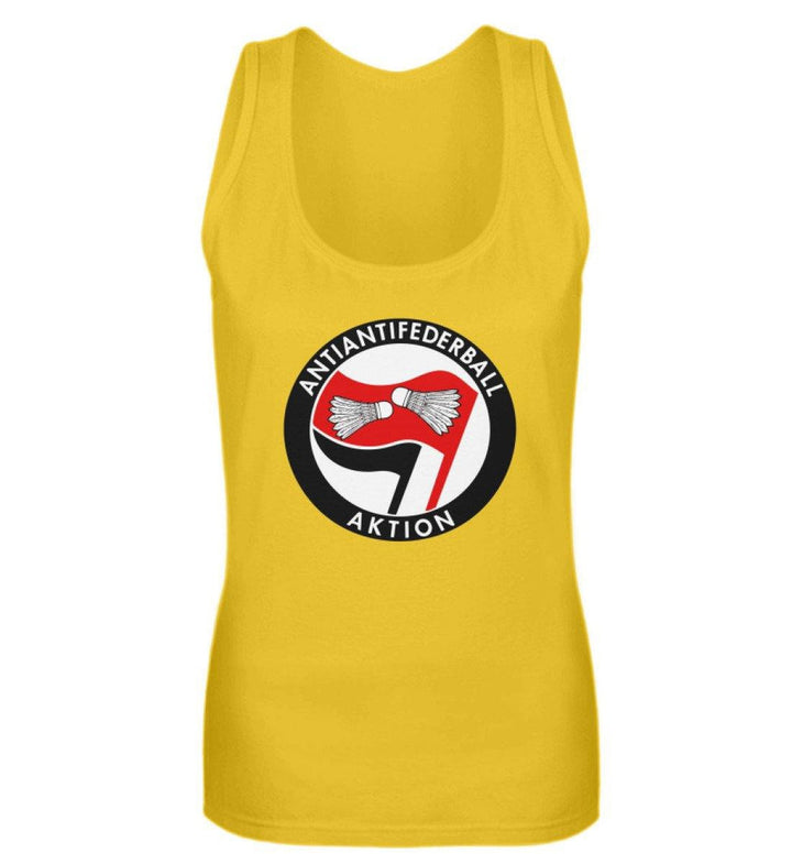 ADBUSTING & GUERILLA TANK TOP MÄDELS • ANTIANTIFEDERBALL-AKTION-HARLEKINSHOP