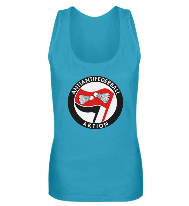 ADBUSTING & GUERILLA TANK TOP MÄDELS • ANTIANTIFEDERBALL-AKTION-HARLEKINSHOP