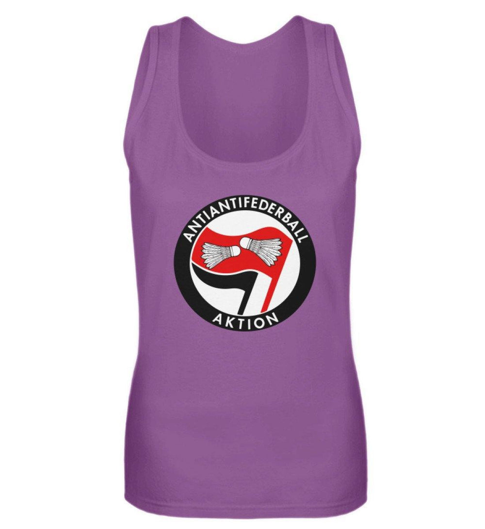 ADBUSTING & GUERILLA TANK TOP MÄDELS • ANTIANTIFEDERBALL-AKTION-HARLEKINSHOP