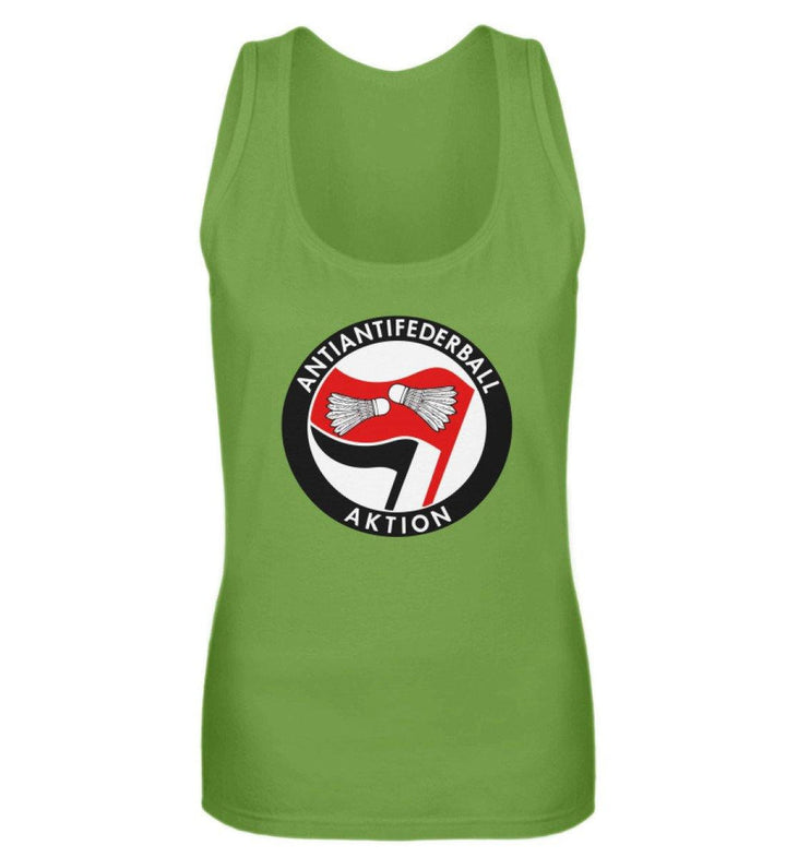 ADBUSTING & GUERILLA TANK TOP MÄDELS • ANTIANTIFEDERBALL-AKTION-HARLEKINSHOP
