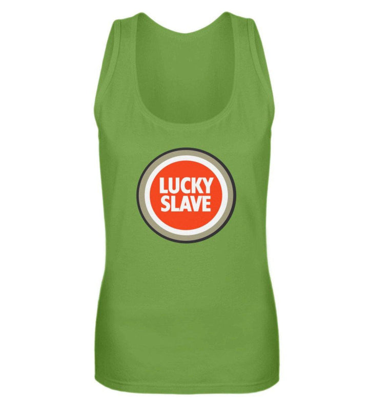 ADBUSTING & GUERILLA TANK TOP MÄDELS • LUCKY SLAVE-HARLEKINSHOP
