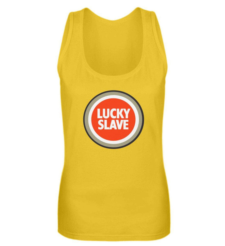 ADBUSTING & GUERILLA TANK TOP MÄDELS • LUCKY SLAVE-HARLEKINSHOP