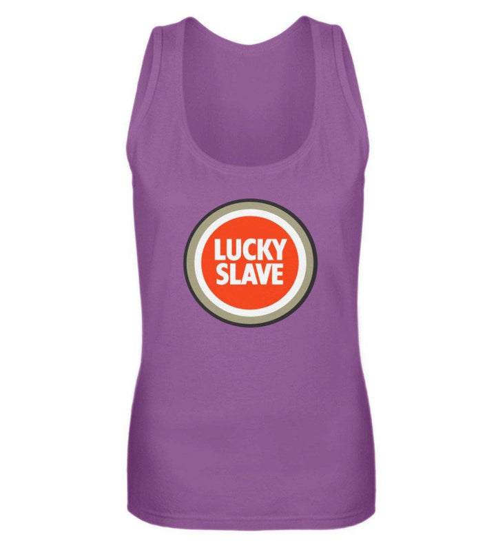ADBUSTING & GUERILLA TANK TOP MÄDELS • LUCKY SLAVE-HARLEKINSHOP
