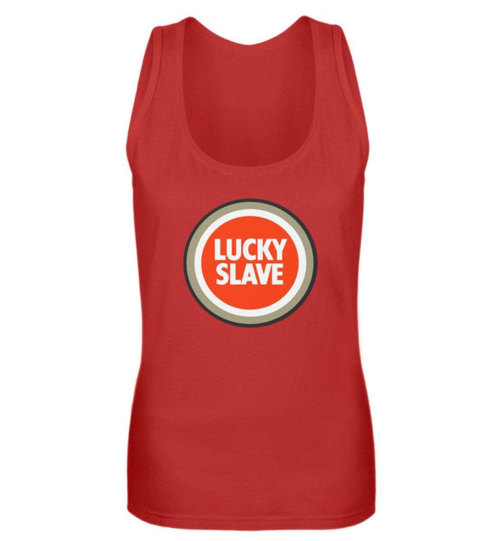ADBUSTING & GUERILLA TANK TOP MÄDELS • LUCKY SLAVE-HARLEKINSHOP