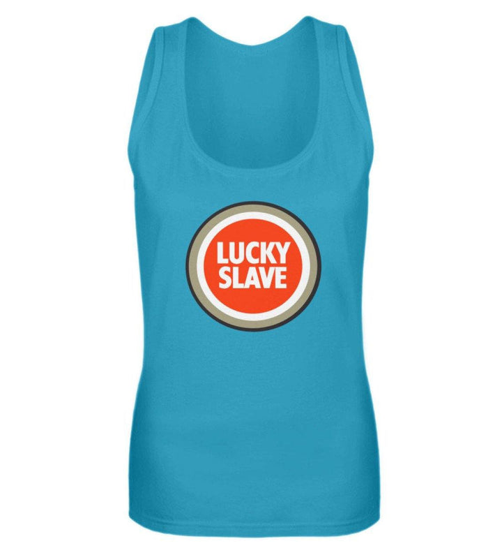 ADBUSTING & GUERILLA TANK TOP MÄDELS • LUCKY SLAVE-HARLEKINSHOP