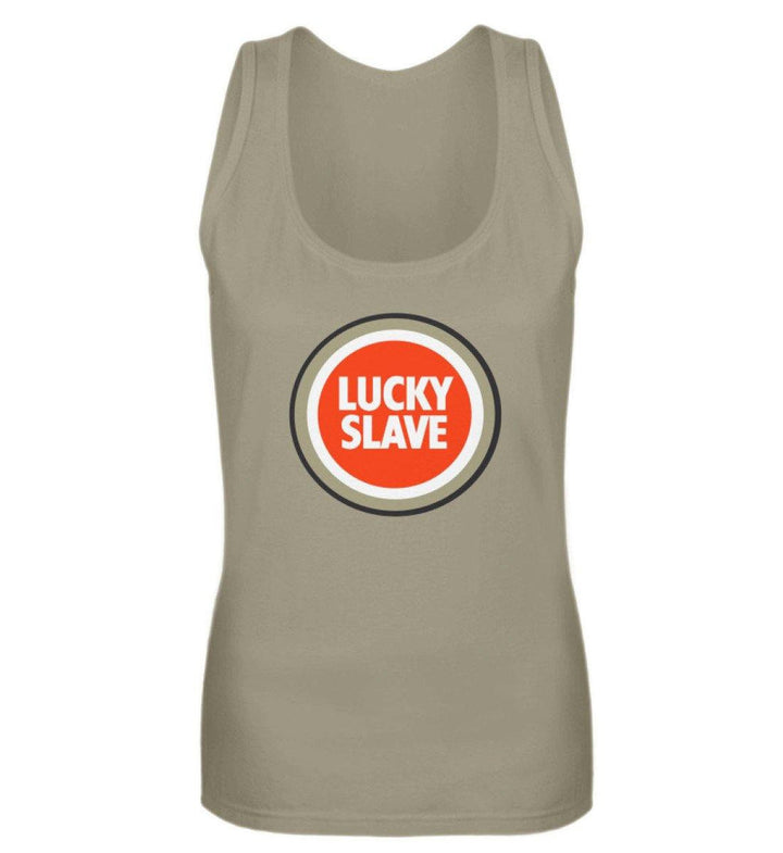 ADBUSTING & GUERILLA TANK TOP MÄDELS • LUCKY SLAVE-HARLEKINSHOP