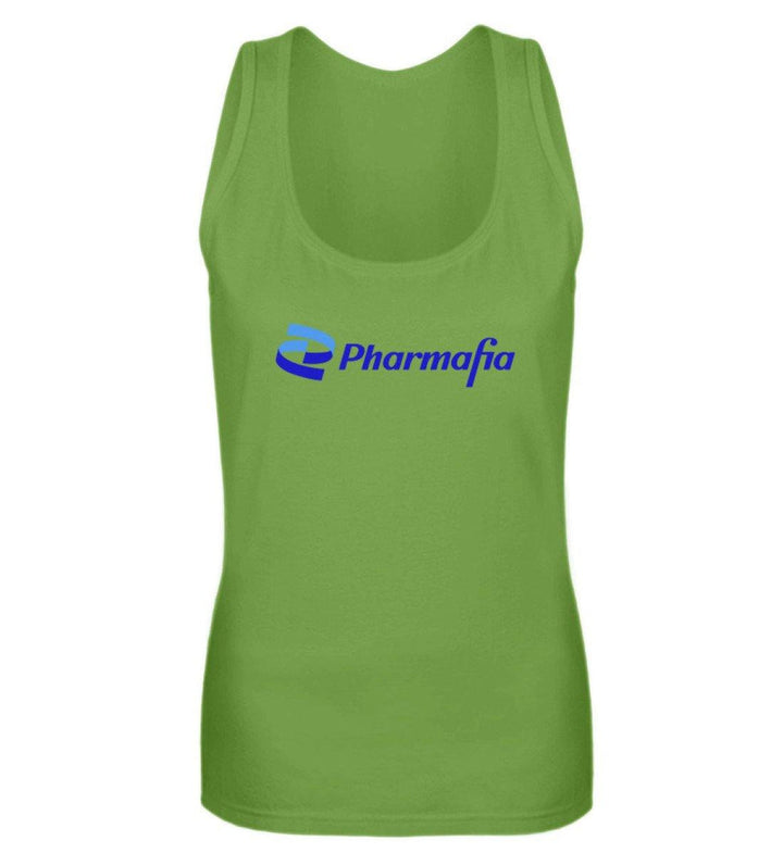 ADBUSTING & GUERILLA TANK TOP MÄDELS • PFIZER PHARMAFIA-HARLEKINSHOP