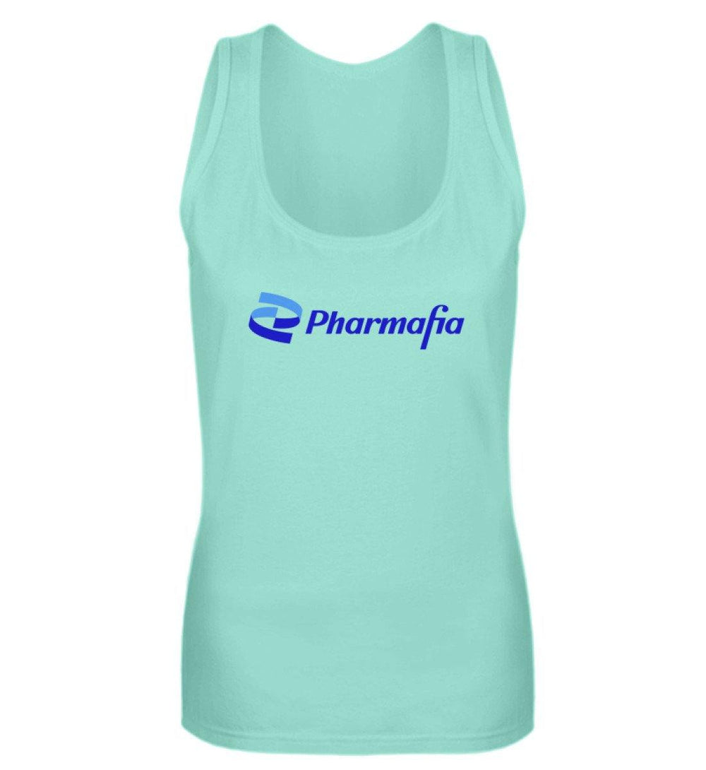 ADBUSTING & GUERILLA TANK TOP MÄDELS • PFIZER PHARMAFIA-HARLEKINSHOP