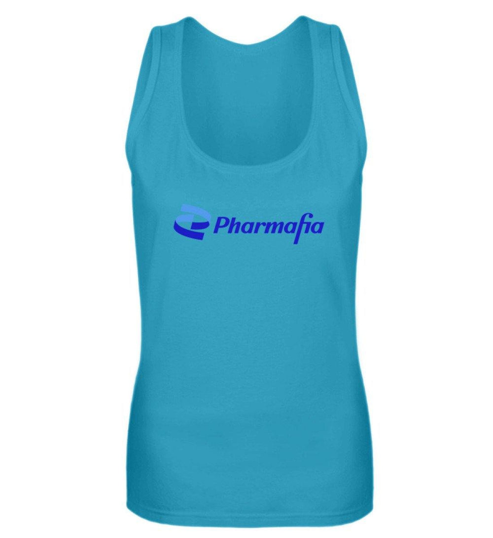 ADBUSTING & GUERILLA TANK TOP MÄDELS • PFIZER PHARMAFIA-HARLEKINSHOP