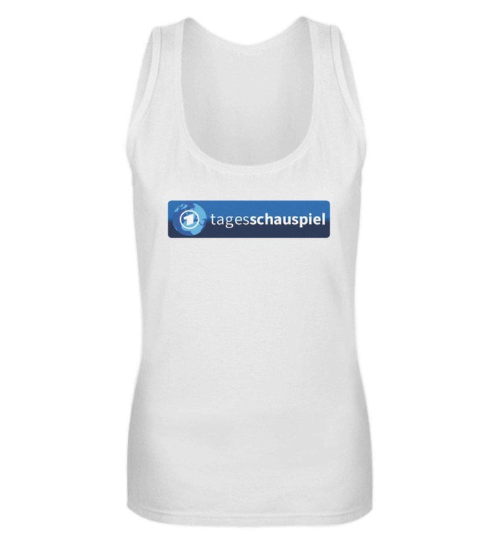 ADBUSTING & GUERILLA TANK TOP MÄDELS • TAGESSCHAUSPIEL LOGO-HARLEKINSHOP