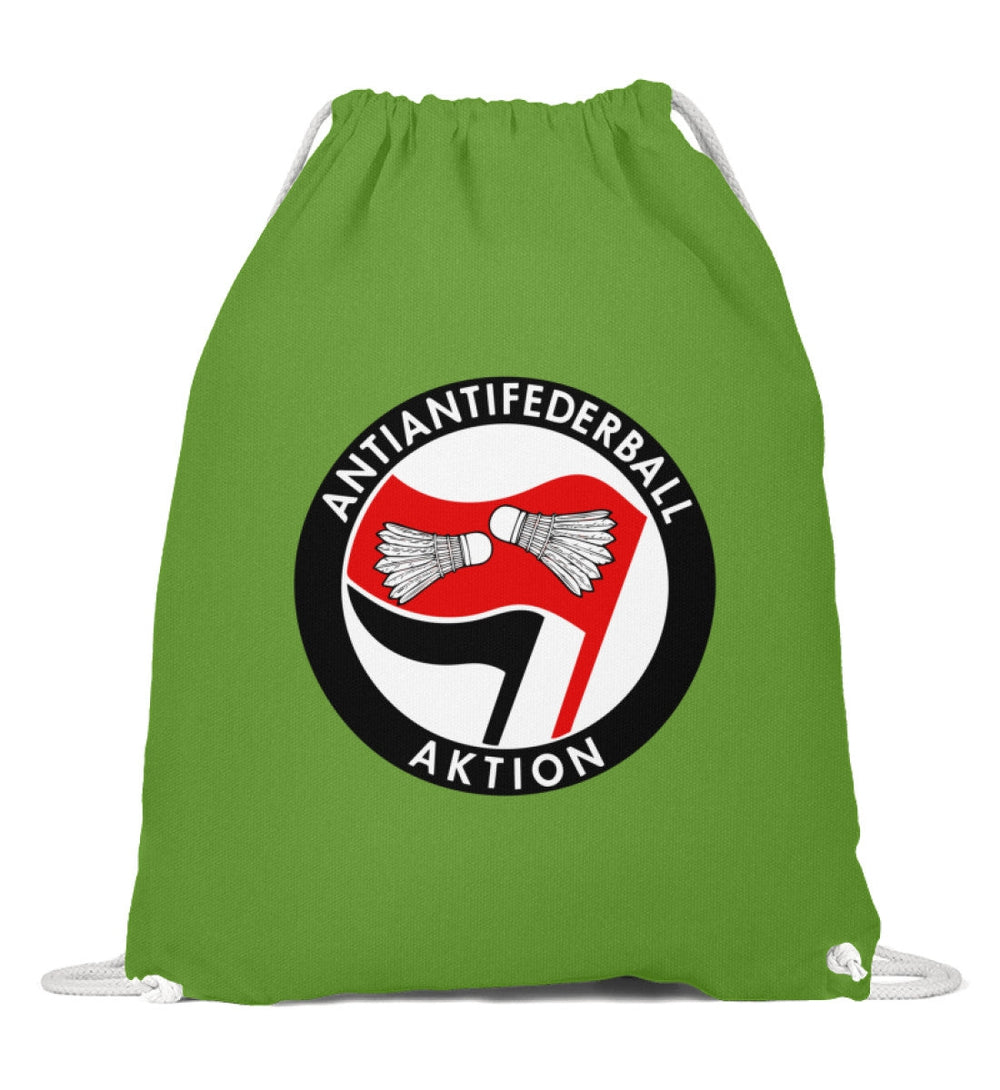 ADBUSTING & GUERILLA TURNBEUTEL • ANTIANTIFEDERBALL-AKTION-HARLEKINSHOP