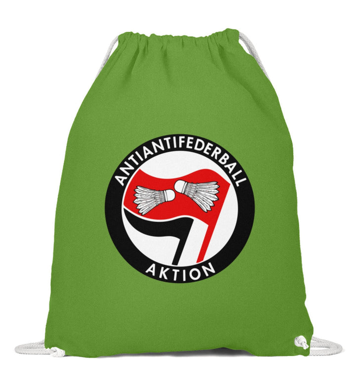 ADBUSTING & GUERILLA TURNBEUTEL • ANTIANTIFEDERBALL-AKTION-HARLEKINSHOP