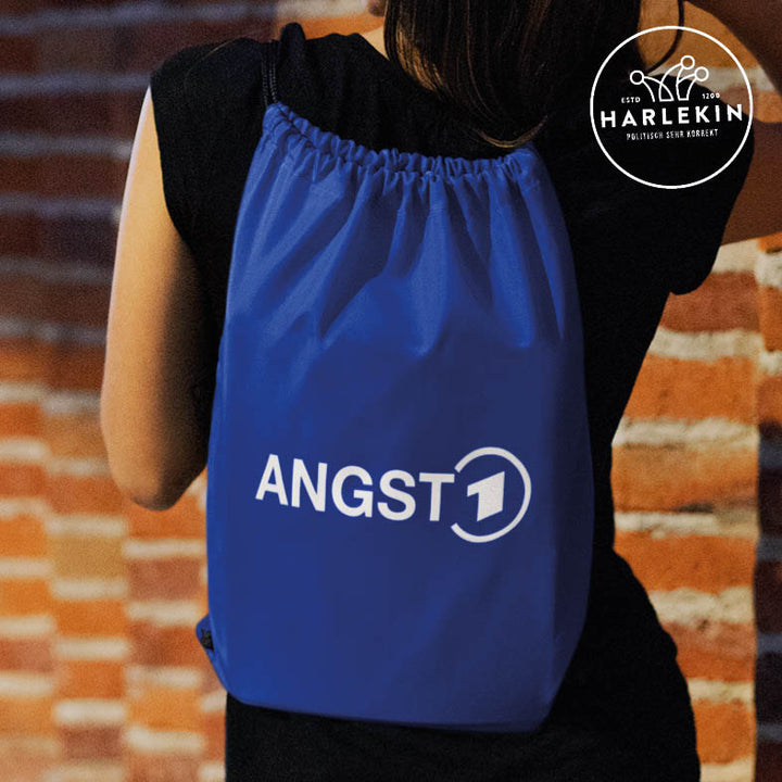 ADBUSTING & GUERILLA TURNBEUTEL • ARD ANGST-HARLEKINSHOP
