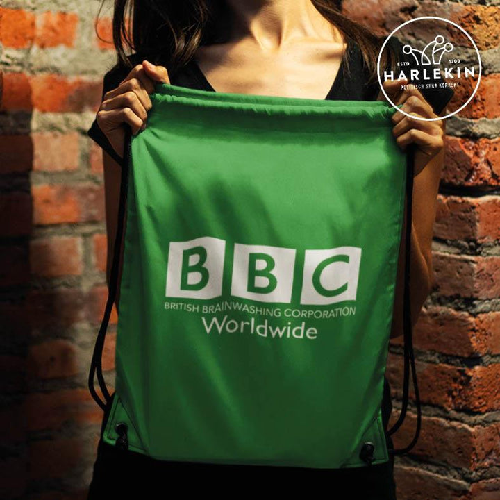 ADBUSTING & GUERILLA TURNBEUTEL • BBC BRAINFUCK-HARLEKINSHOP