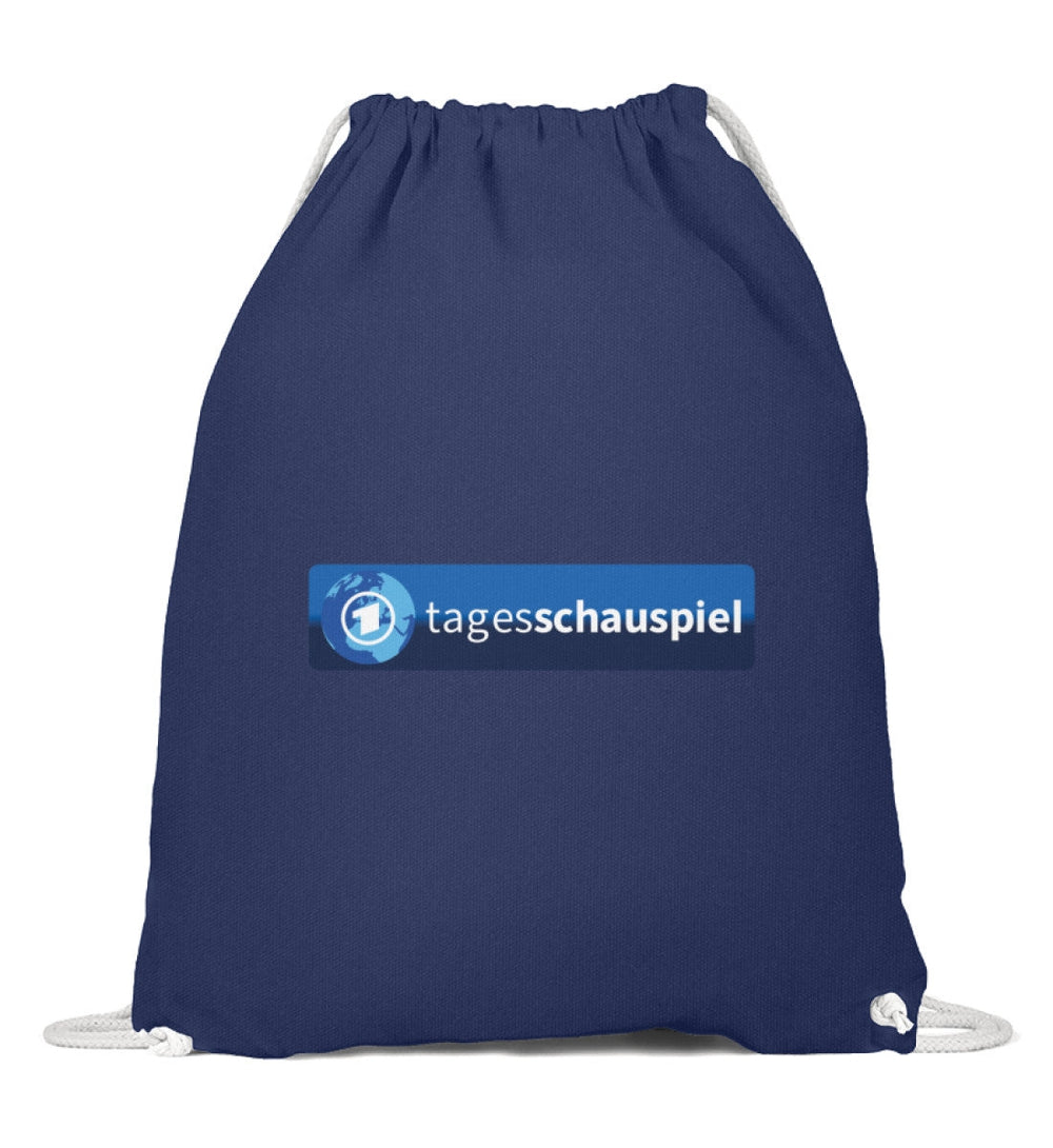ADBUSTING & GUERILLA TURNBEUTEL • TAGESSCHAUSPIEL LOGO-HARLEKINSHOP