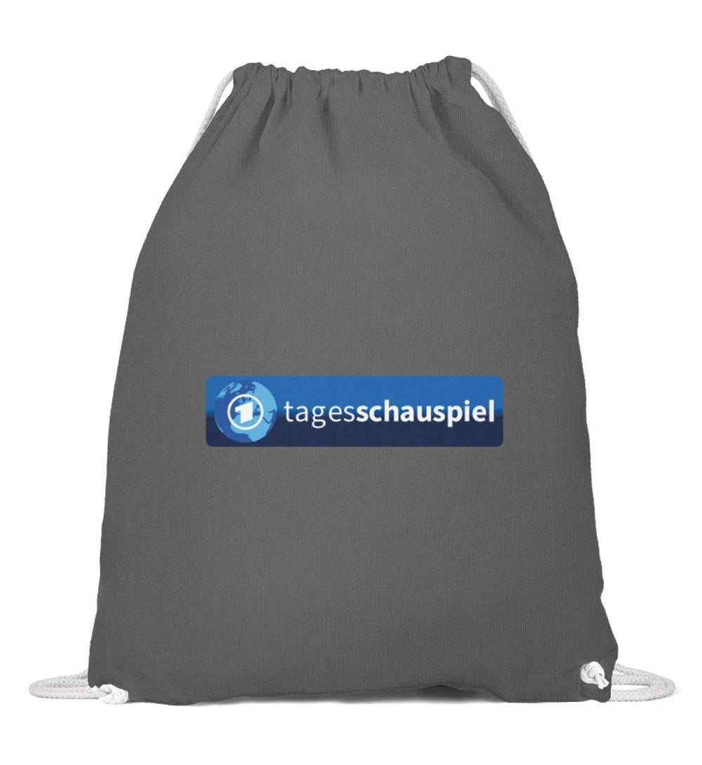 ADBUSTING & GUERILLA TURNBEUTEL • TAGESSCHAUSPIEL LOGO-HARLEKINSHOP