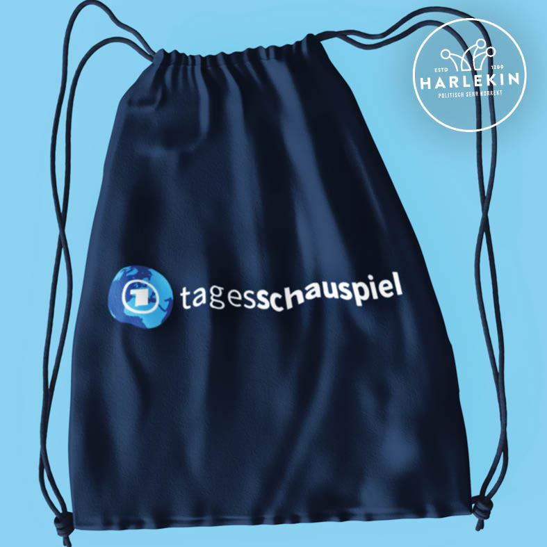 ADBUSTING & GUERILLA TURNBEUTEL • TAGESSCHAUSPIEL-HARLEKINSHOP