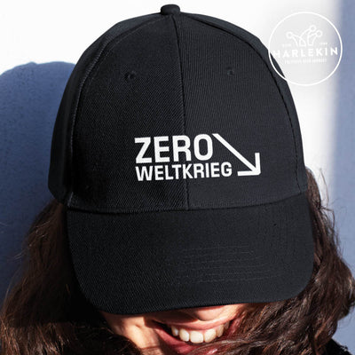 DEMOKR. WIDERSTAND BASEBALL CAP • ZERO WELTKRIEG // EDLER STICK
