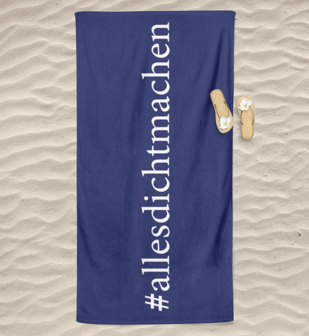 BEACH TOWEL / STRANDTUCH • #ALLESDICHTMACHEN-HARLEKINSHOP