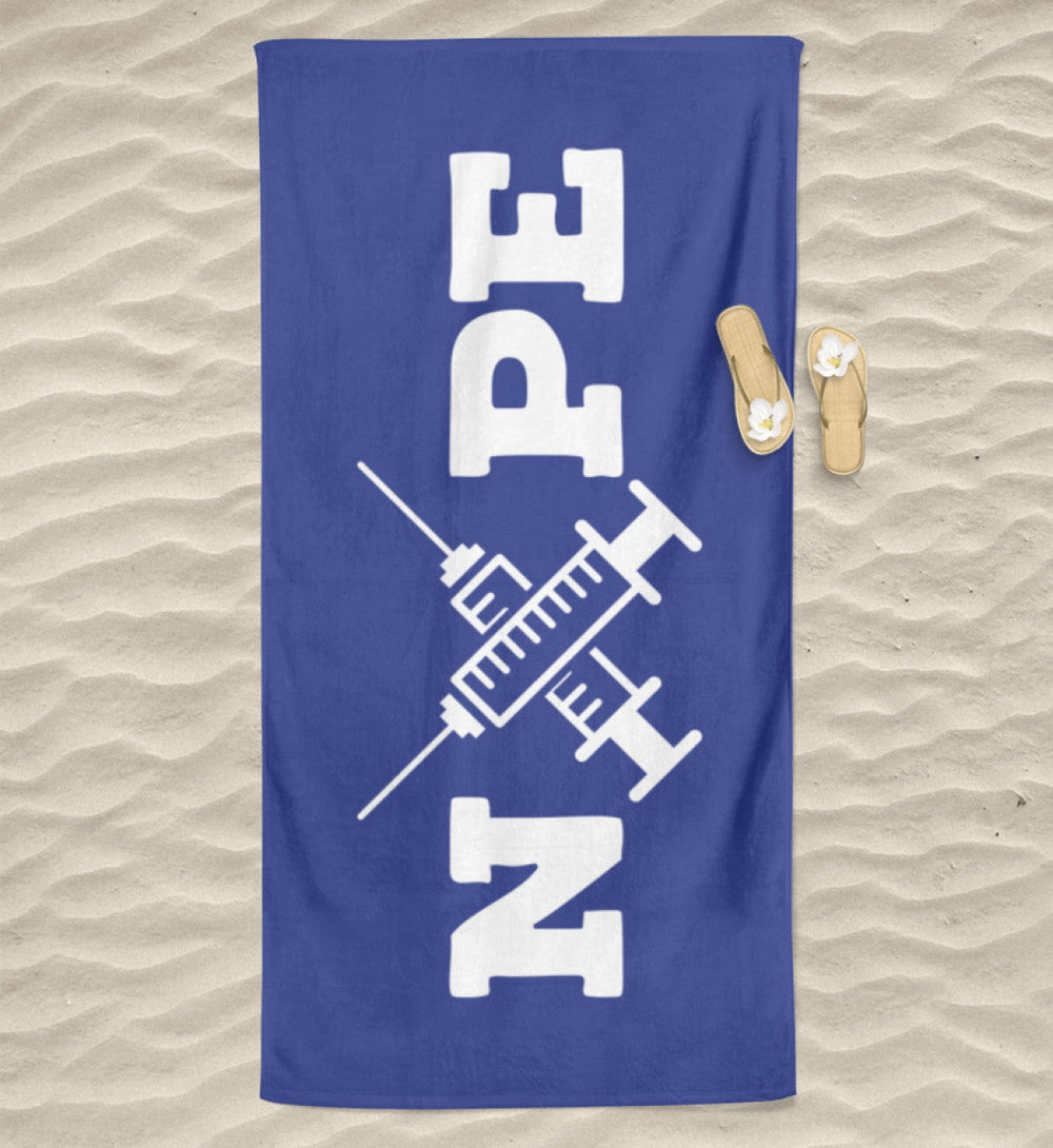 BEACH TOWEL / STRANDTUCH • NOPE-HARLEKINSHOP