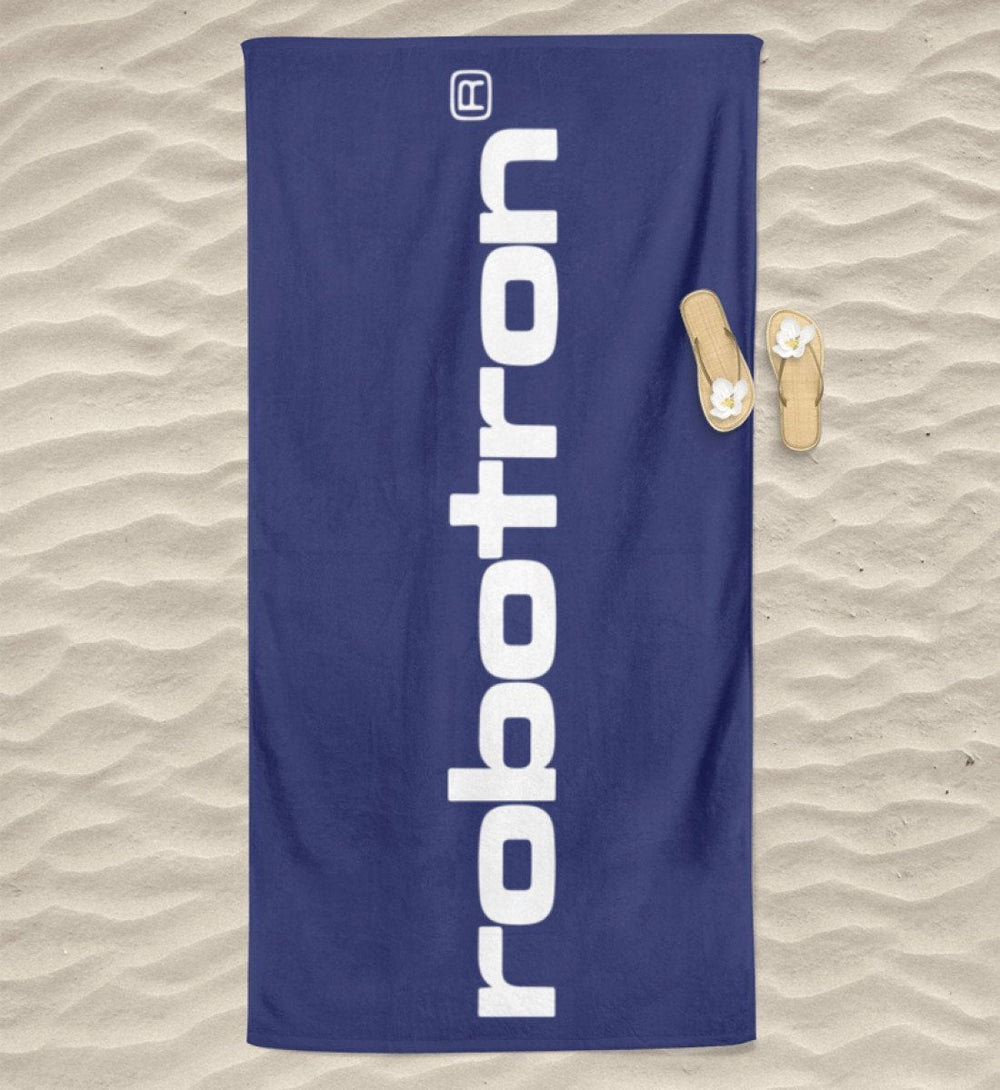 BEACH TOWEL / STRANDTUCH • ROBOTRON - HELL-HARLEKINSHOP