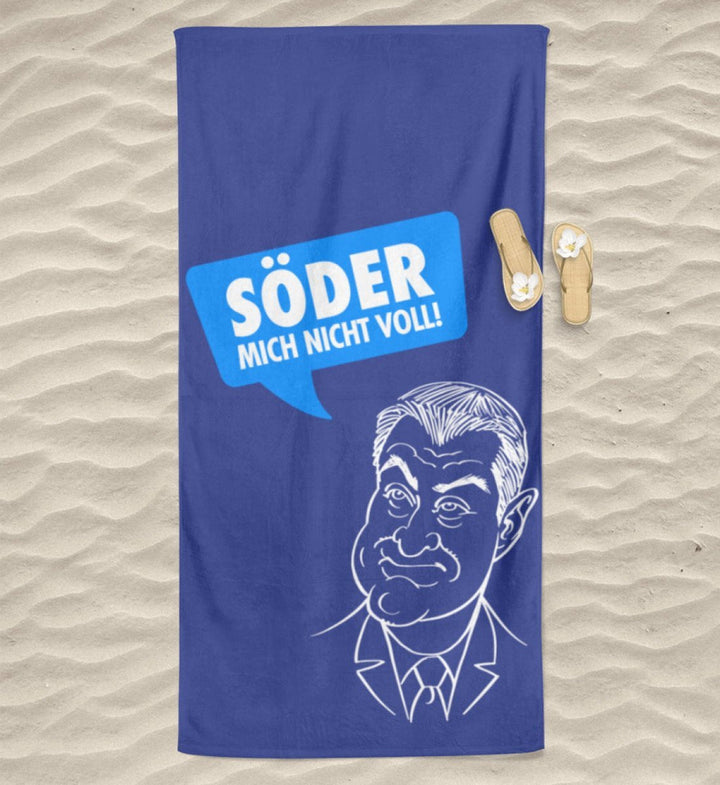 BEACH TOWEL / STRANDTUCH • SÖDER MICH NICHT VOLL-HARLEKINSHOP