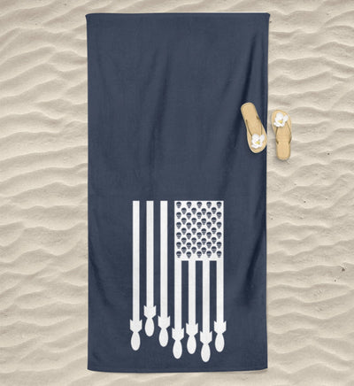 BEACH TOWEL / STRANDTUCH • US BOMBS - HELL-HARLEKINSHOP